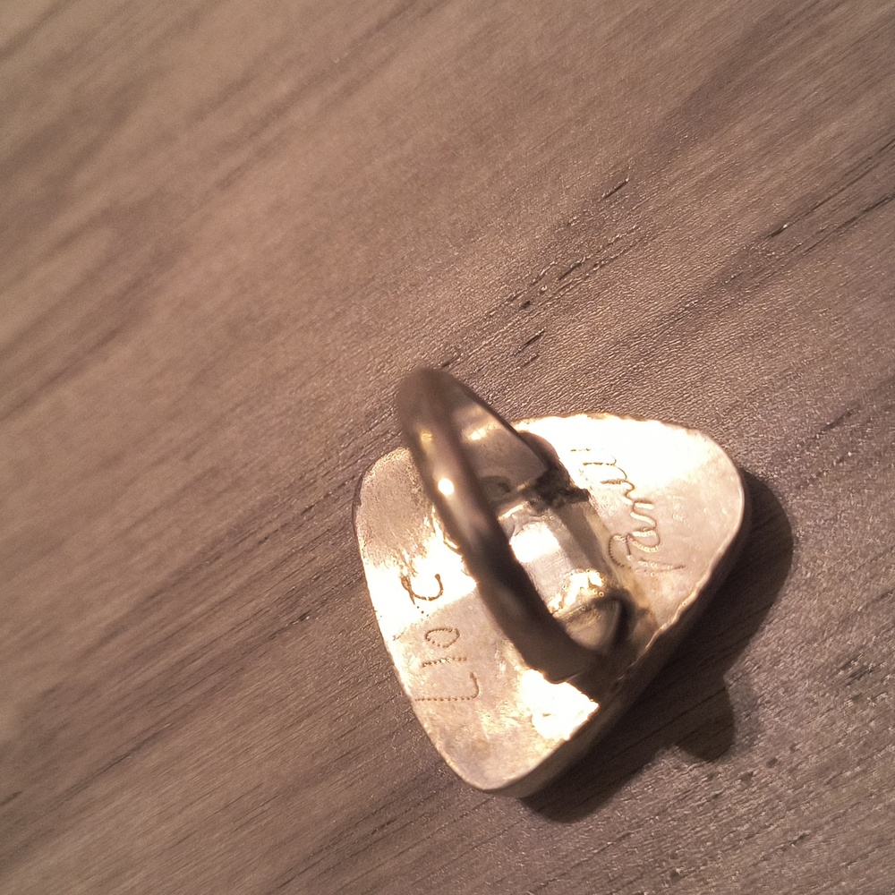 Sterling Silver Artisan Gemstone Ring - image 3